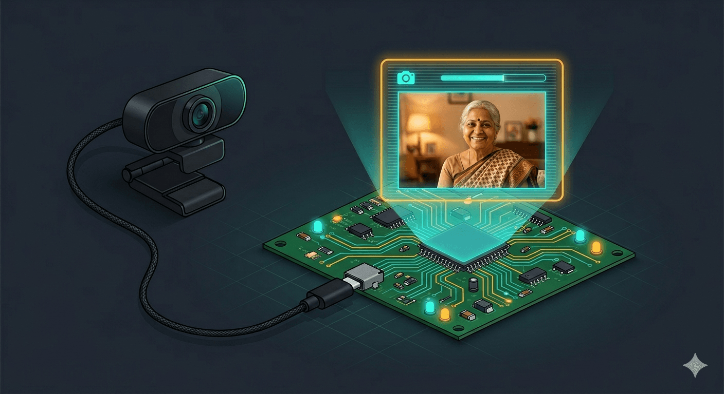 Giving My Robot Eyes: HP w300 Camera on Arduino UNO Q's Linux Side